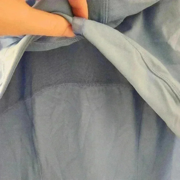 NWT Member's Mark Womens Full Zip Jacket Blue Size XL Yoga Active #T456 - Picture 6 of 7